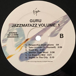 Vinyl Record Guru - Jazzmatazz (Volume 1) LP