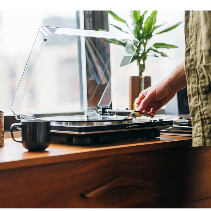 Turntable Audio-Technica AT-LP70XBT Black Silver - img.5