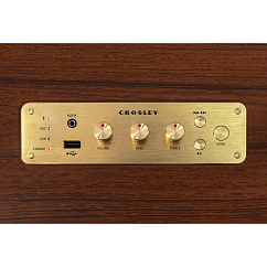 Speaker System Crosley Octave Bluetooth Speaker Walnut