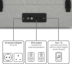 Turntable Crosley Voyager Plus Gray