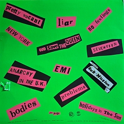 Vinyl Record Sex Pistols - Never Mind The Bollocks Heres The Sex Pistols LP