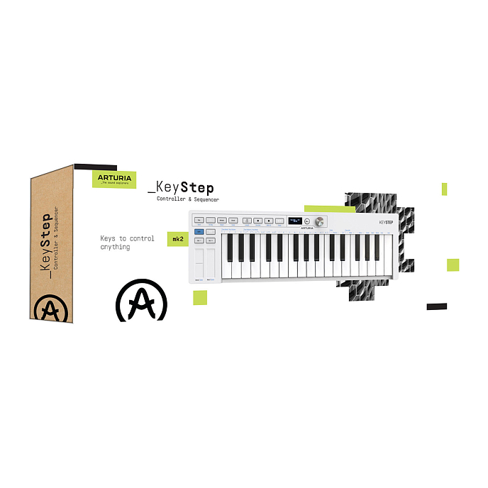MIDI Keyboard Arturia KeyStep MK2 White - img.5