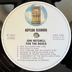 Vinyl Record Joni Mitchell - For The Roses LP