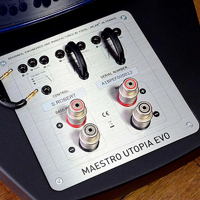 Floorstanding Speakers Focal Maestro Utopia EVO Dark Walnut Lacquer - img.2