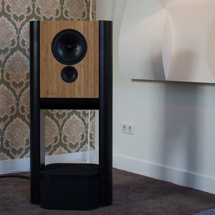 Floorstanding Speakers Grimm Audio LS1a Caramel Bamboo - img.5