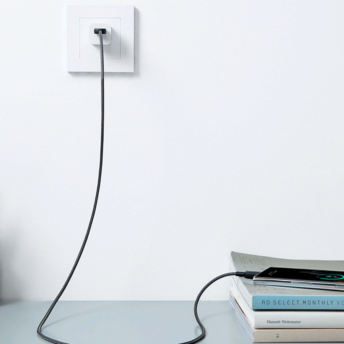 Cable Anker Power Line 322 USB-A - USB-C 0.9m Black - img.1