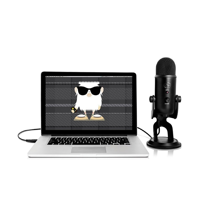 USB Microphone Blue Yeti Blackout - img.4