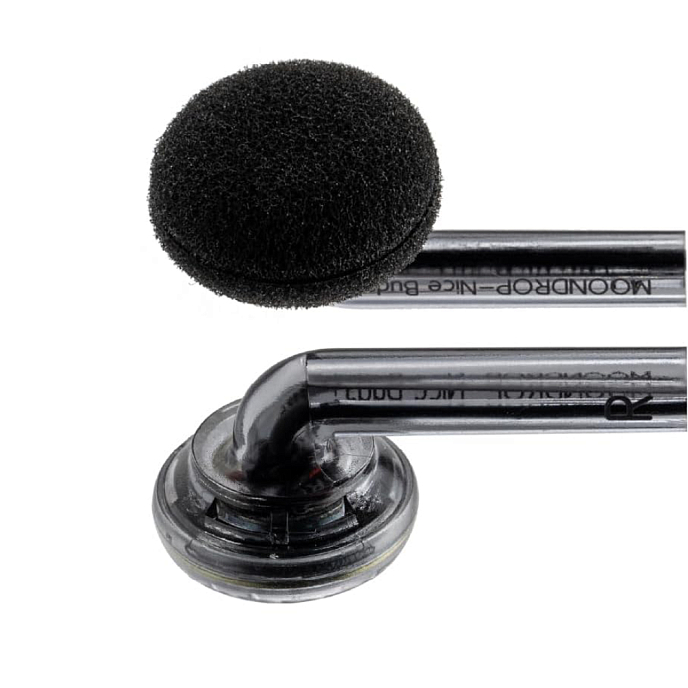 In-ear headphones MoonDrop Nice Buds Transparent Black - img.5