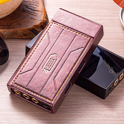 Player Case Cayin N3 Ultra Leather Case Purple