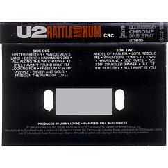 Сassette Tape U2 - Rattle And Hum