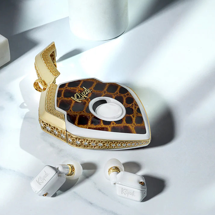 Wireless Headphones Klipsch T10 Bespoke Edition Golden Yellow Sunrise - img.5