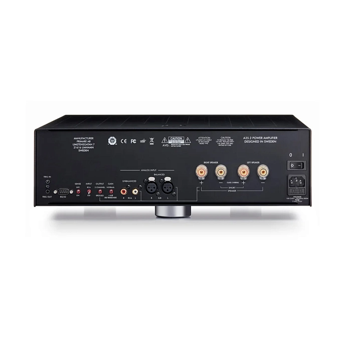Power Amp Primare A35.2 Black - img.1