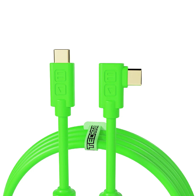 Cable DJTT Chroma Cables USB-C - USB-C Angled Green 2m - img.0