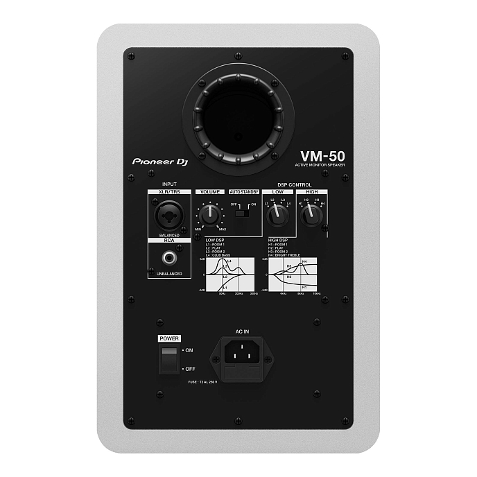 Studio monitor Pioneer VM-50-W White - img.1