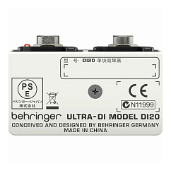 Direct Box Behringer Ultra-Di DI20 Silver