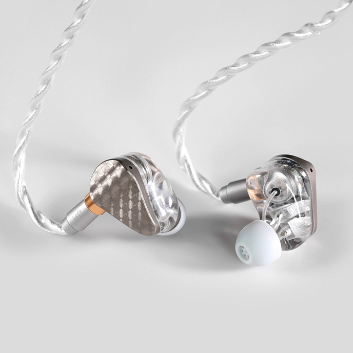 In-ear headphones ddHiFi E14D Surface Silver - img.6
