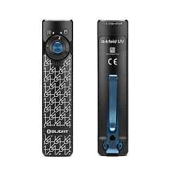 Headphone cleaner 64 Audio 64 Olight Arkfeld UV EDC Flashlight black