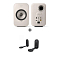 KEF LSX II LT Stone White + KEF B1 Wall Bracket Black