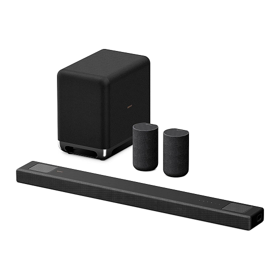 Soundbar Sony HT-A5000+SA-SW5 Black - img.0