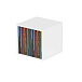 Vinyl record stand Glorious Record Box 110 White - img.0