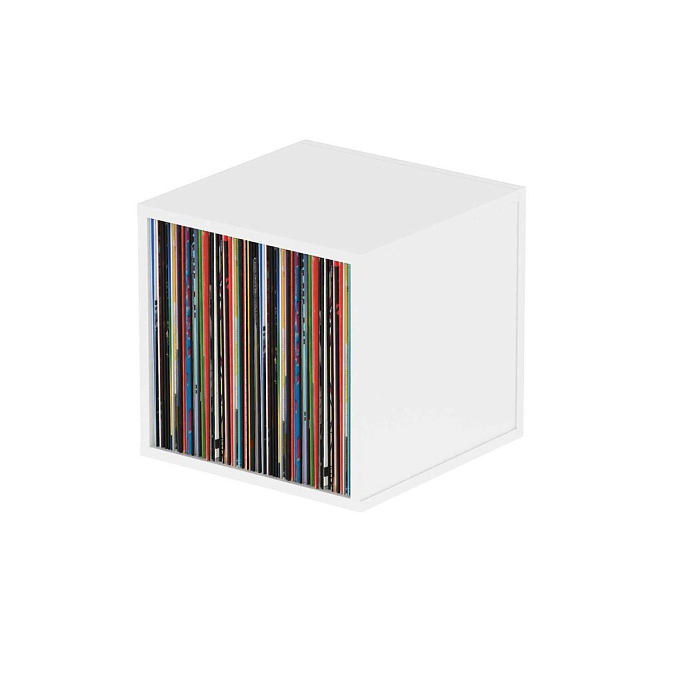 Vinyl record stand Glorious Record Box 110 White - img.0