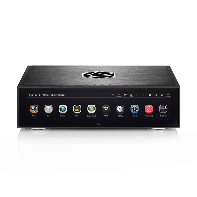 Network Audio Player Rose RS130 Black - img.0