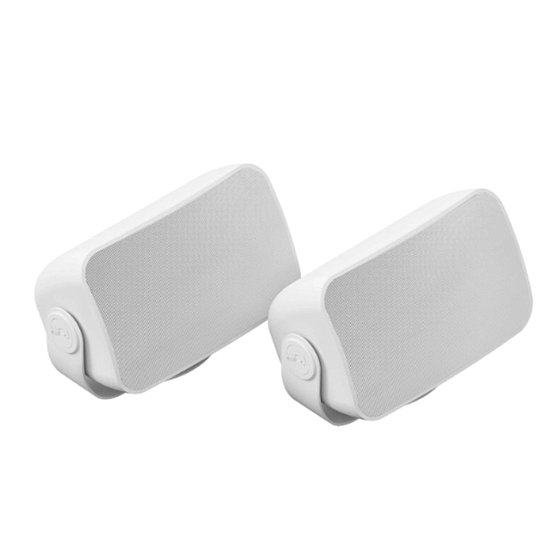 Speaker System Sonos Weatherproof Outdoor Speakers White - img.0