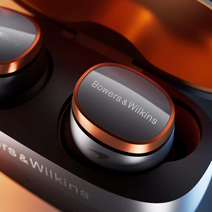Wireless Headphones Bowers & Wilkins Pi8 McLaren Edition Galvanic Grey/Papaya Orange - img.9