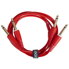Cable UDG Ultimate Audio Cable Set 2Jack 6.3mm - 2Jack 6.3mm Straight 1.5m Red