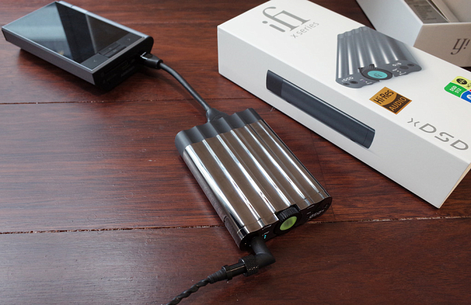 Headphone amplifier with DAC iFi X-DSD - img.5