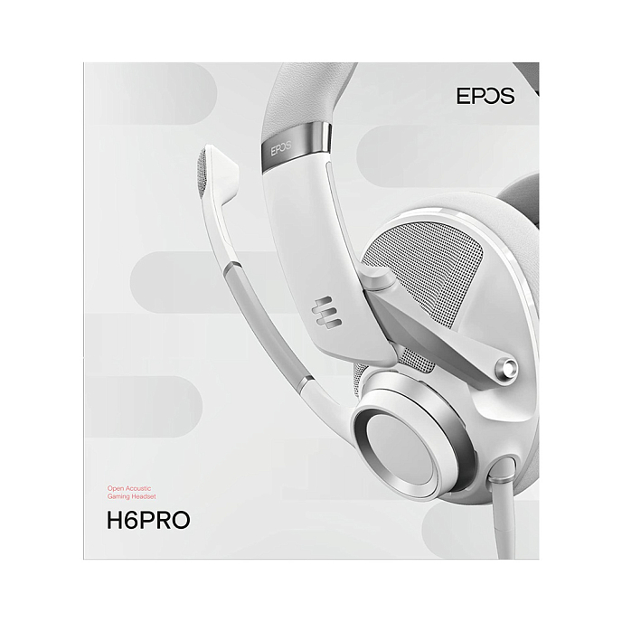 Gaming headset EPOS H6PRO Open Ghost White - img.6