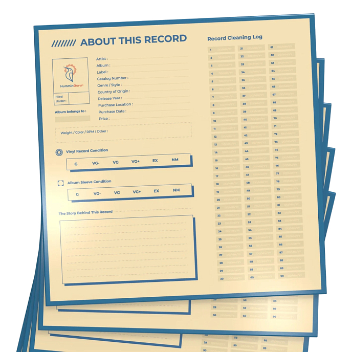 Vinyl Record outer sleeves HumminGuru Album 12" Album Jacket (25 pack) - img.0