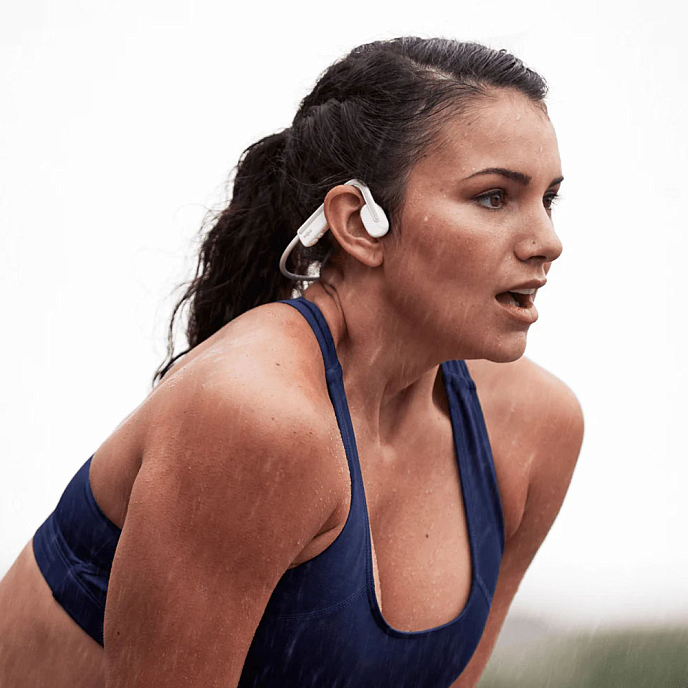 On-ear headphones Shokz OpenMove Alpine White - img.5