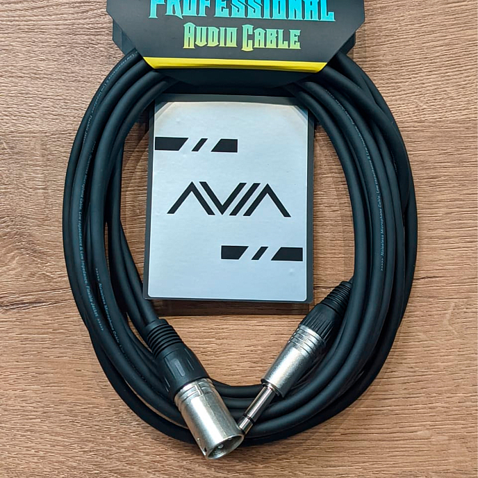 Cable AVIA TXM Black 6.3mm Stereo(m) - XLR(m) 2m - img.1