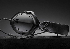 Headphones V-Moda Crossfade LP2 Vocal Matte black Metal