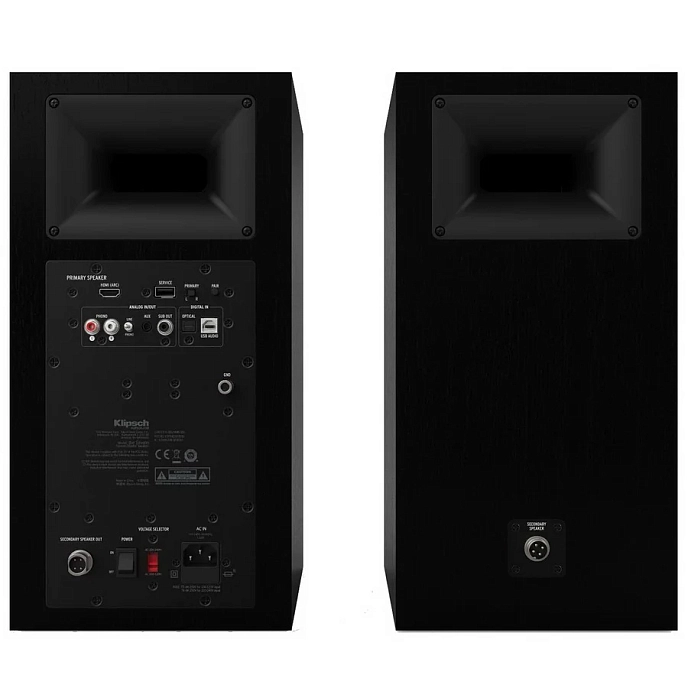 Bookshelf speakers Klipsch The Nines Black - img.2