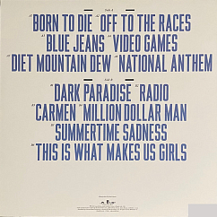 Vinyl Record Lana Del Rey – Born To Die (Limited Edition Opaque Red) LP