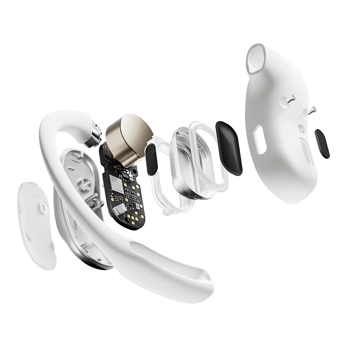 Wireless Headphones Shokz OpenFit Air White - img.4