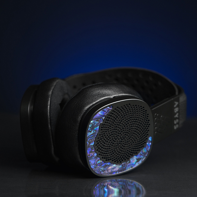 Over-ear headphones Abyss Diana DZ Violet Abalone with 1.5m 4.4mm cable - img.1