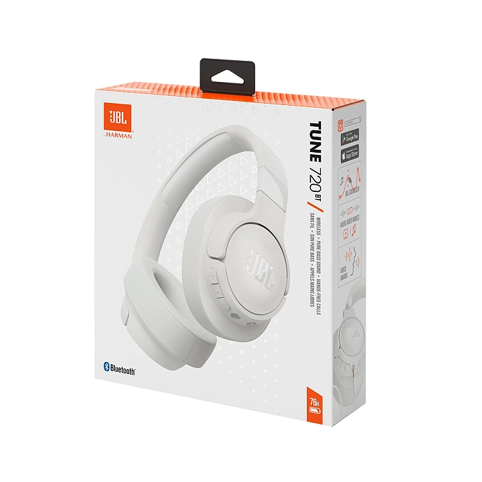 Wireless Headphones JBL Tune 720BT White - img.10