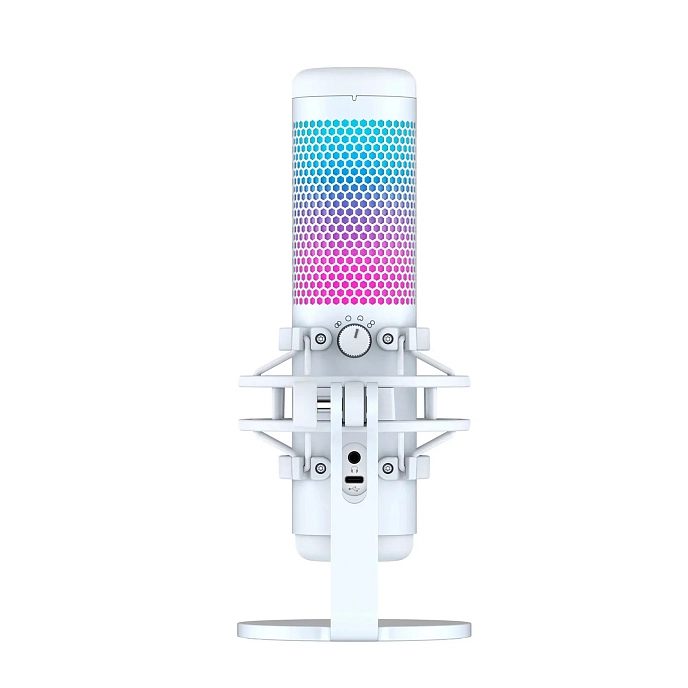 Microphone for streaming and gaming HyperX QuadCast S White - img.2