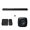 KEF XIO Soundbar Black + KC62 Carbon Black + KW1 Kit