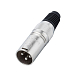 Connector Bespeco XLR3MXXB xlr-F 3-pin - img.0