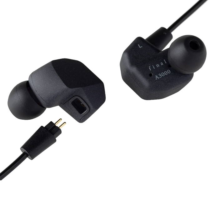 In-ear headphones Final Audio A3000 Matte Black - img.1