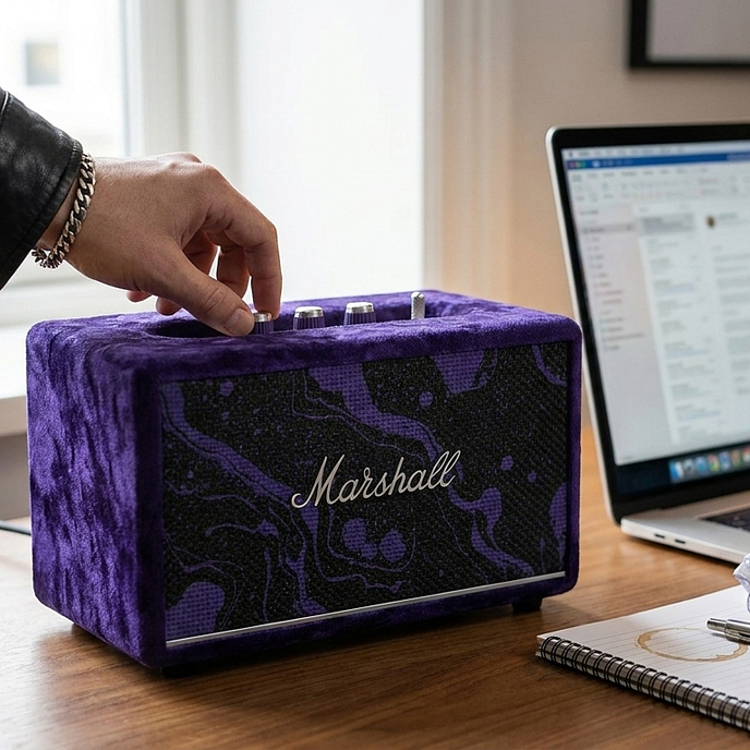 Portable speaker Marshall Acton III Hendrix 60TH Anniversary Edition Violet - img.13