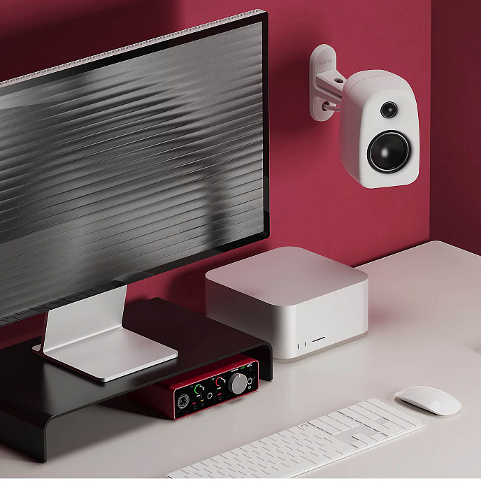 Bookshelf speakers Kanto UKI Chalk Matte White - img.8