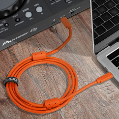 Cable UDG Ultimate Audio Cable USB-C - USB-C Straight 1.5m Orange