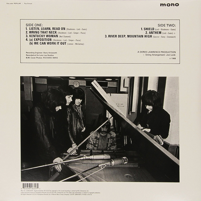 Vinyl Record Deep Purple - Book of Taliesyn - (mono) LP - img.1