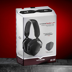 Headphones V-Moda Crossfade LP2 Vocal Matte black Metal