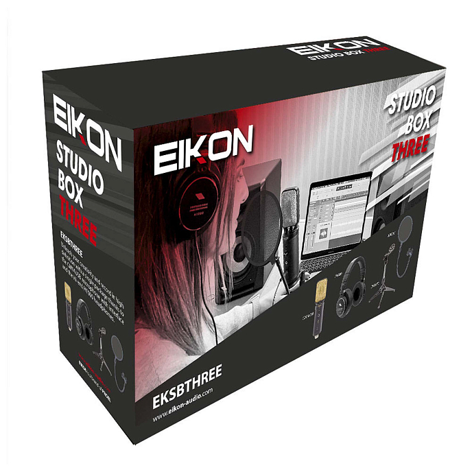 Sound Recording Kit Eikon Studio Box Three Eksbthree Black - img.2